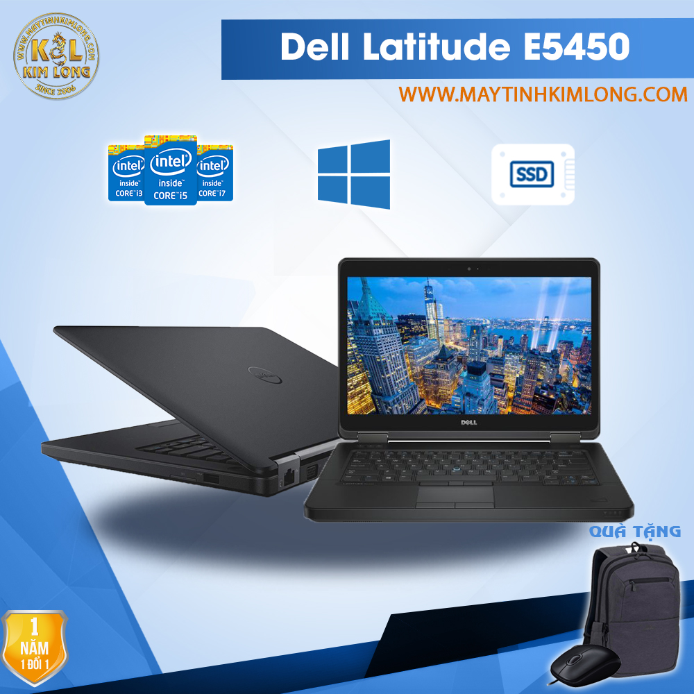 Laptop Dell Latitude E5450 i5 5300U/4GB/SSD120GB